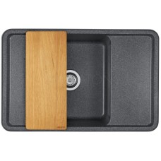Кухонная мойка Акватон Беллис графит 1A725032BS210