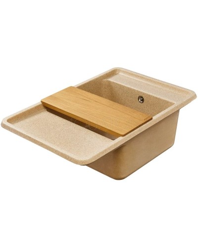 Кухонная мойка Акватон Беллис песочный 1A725032BS220