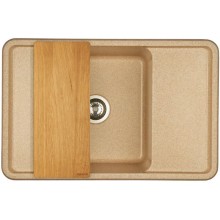 Кухонная мойка Акватон Беллис песочный 1A725032BS220