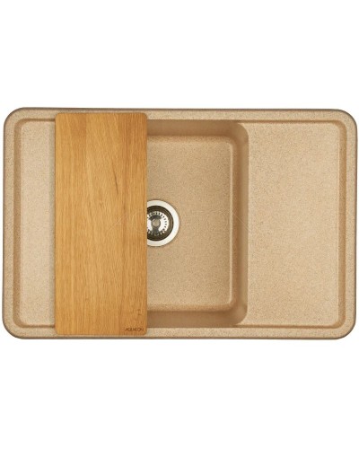 Кухонная мойка Акватон Беллис песочный 1A725032BS220