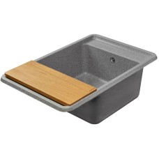 Кухонная мойка Акватон Беллис серый 1A725032BS230