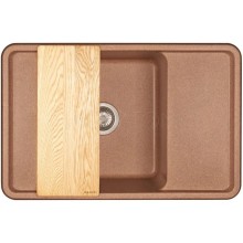 Кухонная мойка Акватон Беллис терракотовый 1A725032BS270