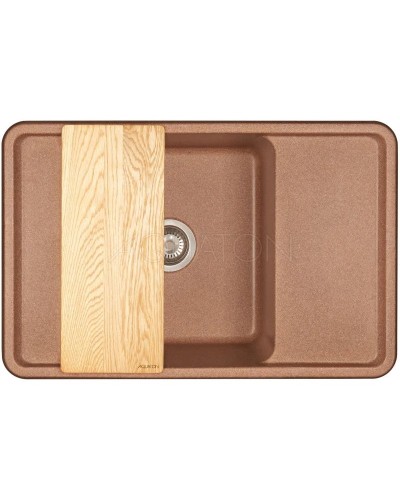 Кухонная мойка Акватон Беллис терракотовый 1A725032BS270