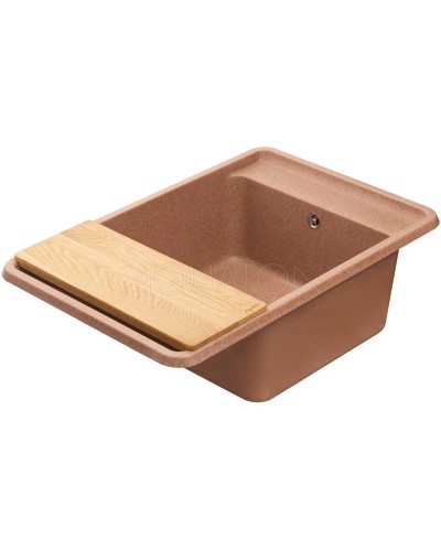 Кухонная мойка Акватон Беллис терракотовый 1A725032BS270