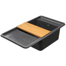 Кухонная мойка Акватон Беллис графит 1A724832BS210