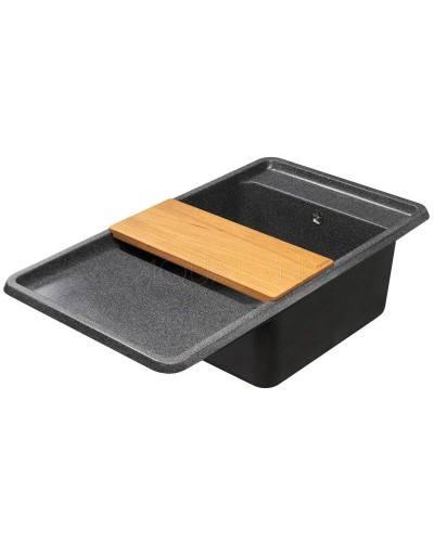 Кухонная мойка Акватон Беллис графит 1A724832BS210