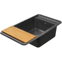 Кухонная мойка Акватон Беллис графит 1A724832BS210