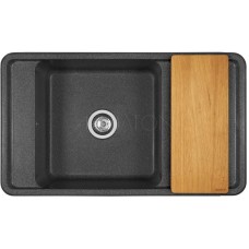 Кухонная мойка Акватон Беллис графит 1A724832BS210