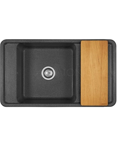 Кухонная мойка Акватон Беллис графит 1A724832BS210