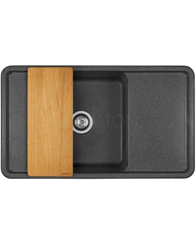 Кухонная мойка Акватон Беллис графит 1A724832BS210