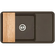 Кухонная мойка Акватон Беллис кофе 1A724832BS280