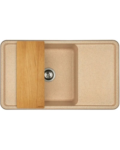 Кухонная мойка Акватон Беллис песочный 1A724832BS220