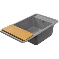 Кухонная мойка Акватон Беллис серый 1A724832BS230