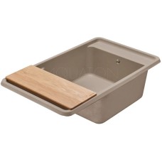 Кухонная мойка Акватон Беллис серый шелк 1A724832BS250