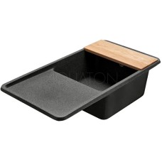 Кухонная мойка Акватон Беллис графит 1A725132BS210