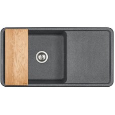 Кухонная мойка Акватон Беллис графит 1A725132BS210