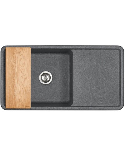 Кухонная мойка Акватон Беллис графит 1A725132BS210