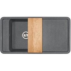 Кухонная мойка Акватон Беллис графит 1A725132BS210