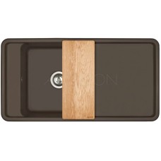 Кухонная мойка Акватон Беллис кофе 1A725132BS280