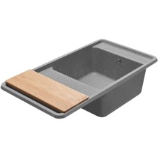 Кухонная мойка Акватон Беллис серый 1A725132BS230