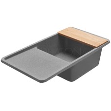 Кухонная мойка Акватон Беллис серый 1A725132BS230