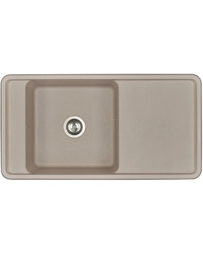 Кухонная мойка Акватон Беллис серый шелк 1A725132BS250