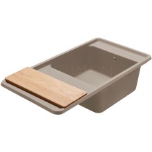 Кухонная мойка Акватон Беллис серый шелк 1A725132BS250