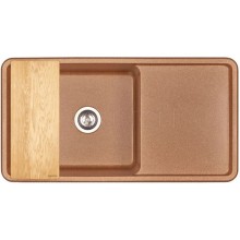 Кухонная мойка Акватон Беллис терракотовый 1A725132BS270