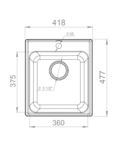 Кухонная мойка GranFest Quarz бежевый GF-Z17
