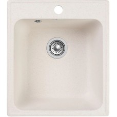 Кухонная мойка GranFest Quarz белый GF-Z17