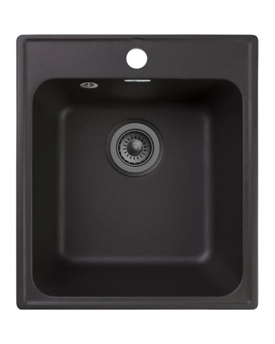 Кухонная мойка GranFest Quarz черный GF-Z17