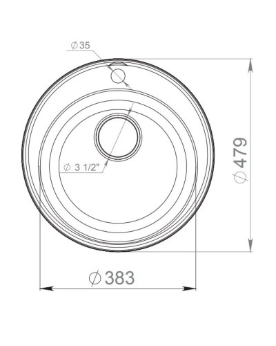 Кухонная мойка GranFest Quarz серый GF-Z08