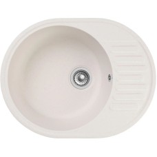 Кухонная мойка GranFest Quarz белый GF-Z58