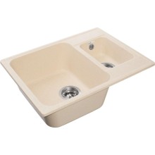 Кухонная мойка GranFest Quarz бежевый GF-Z09