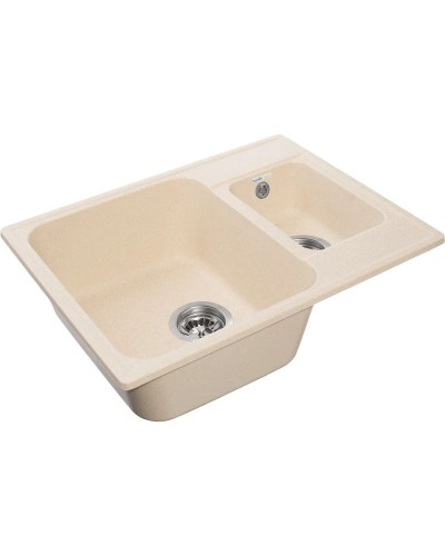 Кухонная мойка GranFest Quarz бежевый GF-Z09