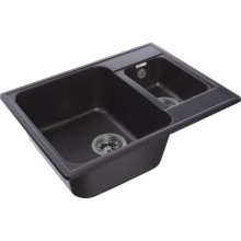 Кухонная мойка GranFest Quarz черный GF-Z09