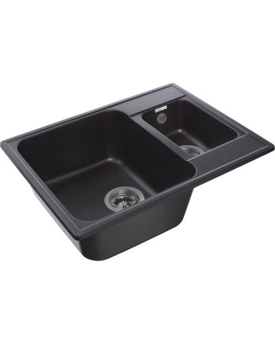 Кухонная мойка GranFest Quarz черный GF-Z09