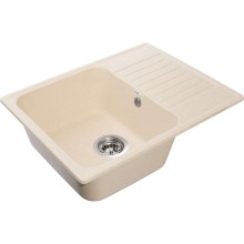 Кухонная мойка GranFest Quarz бежевый GF-Z13