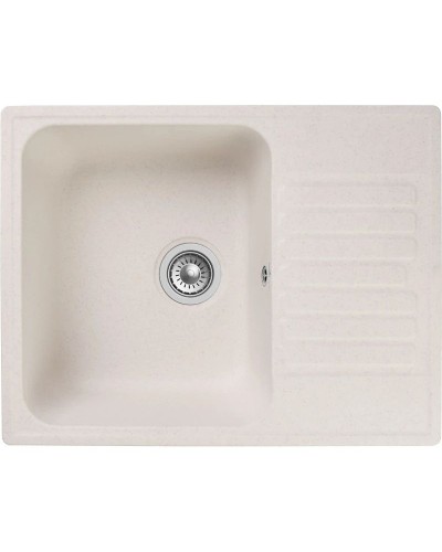Кухонная мойка GranFest Quarz белый GF-Z13