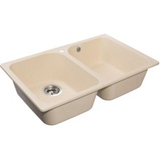 Кухонная мойка GranFest Quarz бежевый GF-Z15