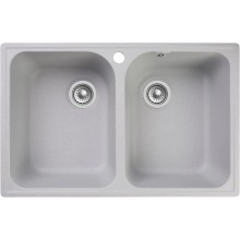 Кухонная мойка GranFest Quarz серый GF-Z15