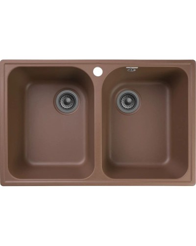 Кухонная мойка GranFest Quarz терракот GF-Z15