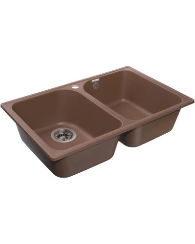 Кухонная мойка GranFest Quarz терракот GF-Z15
