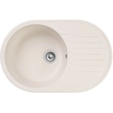 Кухонная мойка GranFest Quarz белый GF-Z18