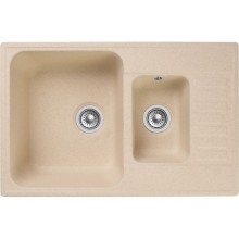 Кухонная мойка GranFest Quarz бежевый GF-Z21K