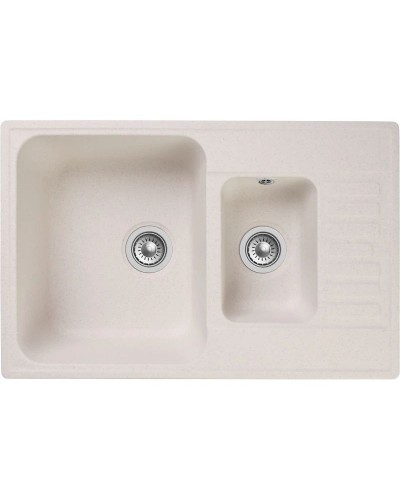 Кухонная мойка GranFest Quarz белый GF-Z21K