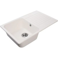 Кухонная мойка GranFest Quarz белый GF-Z78