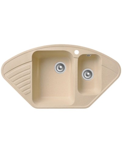 Кухонная мойка GranFest Quarz бежевый GF-Z14