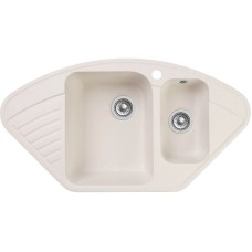 Кухонная мойка GranFest Quarz белый GF-Z14