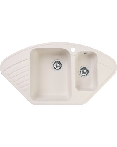 Кухонная мойка GranFest Quarz белый GF-Z14